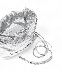 Chanel Сумка Mini 22 Silver - фото 3