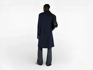 Gucci Пальто La Famiglia Dark Blue - фото 3