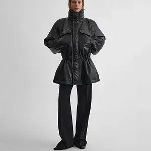 Phoebe Philo Стеганая куртка с собранной талией - фото 2