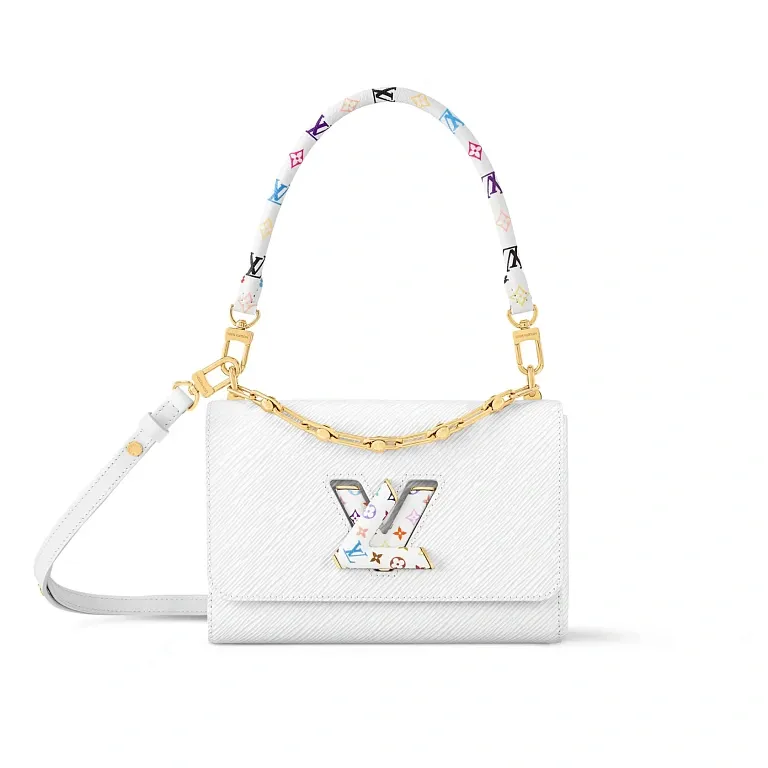 Сумка Twist MM Slim TM x Louis Vuitton White - фото 1