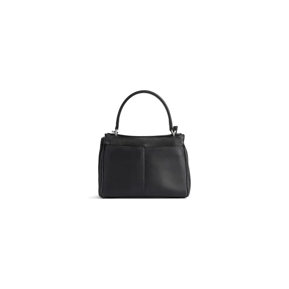 Balenciaga Сумка Rodeo Used Effect With Charms in Black мини формата - фото 3