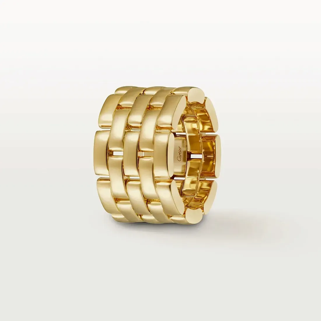Cartier Кольцо Maillon Panthere Five Rows Men - фото 4