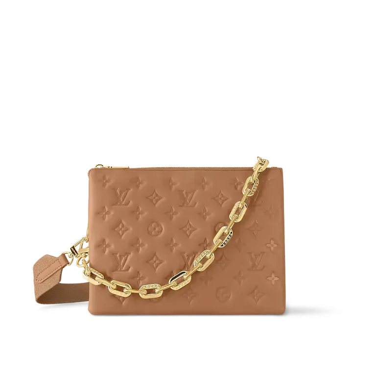 Сумка Coussin PM Louis Vuitton Camel - фото 1