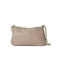 Gucci Мини-сумка GG Taupe - фото 1