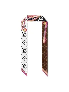 Louis Vuitton Шелковая лента Ultimate Monogram BB Black - фото 1