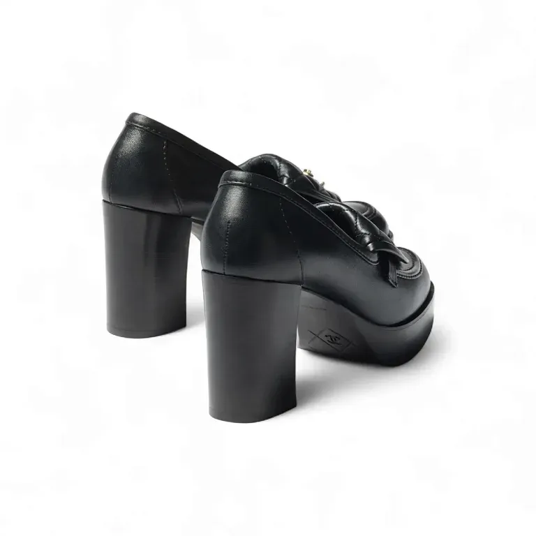 Кожаные лоферы Chanel - фото 2