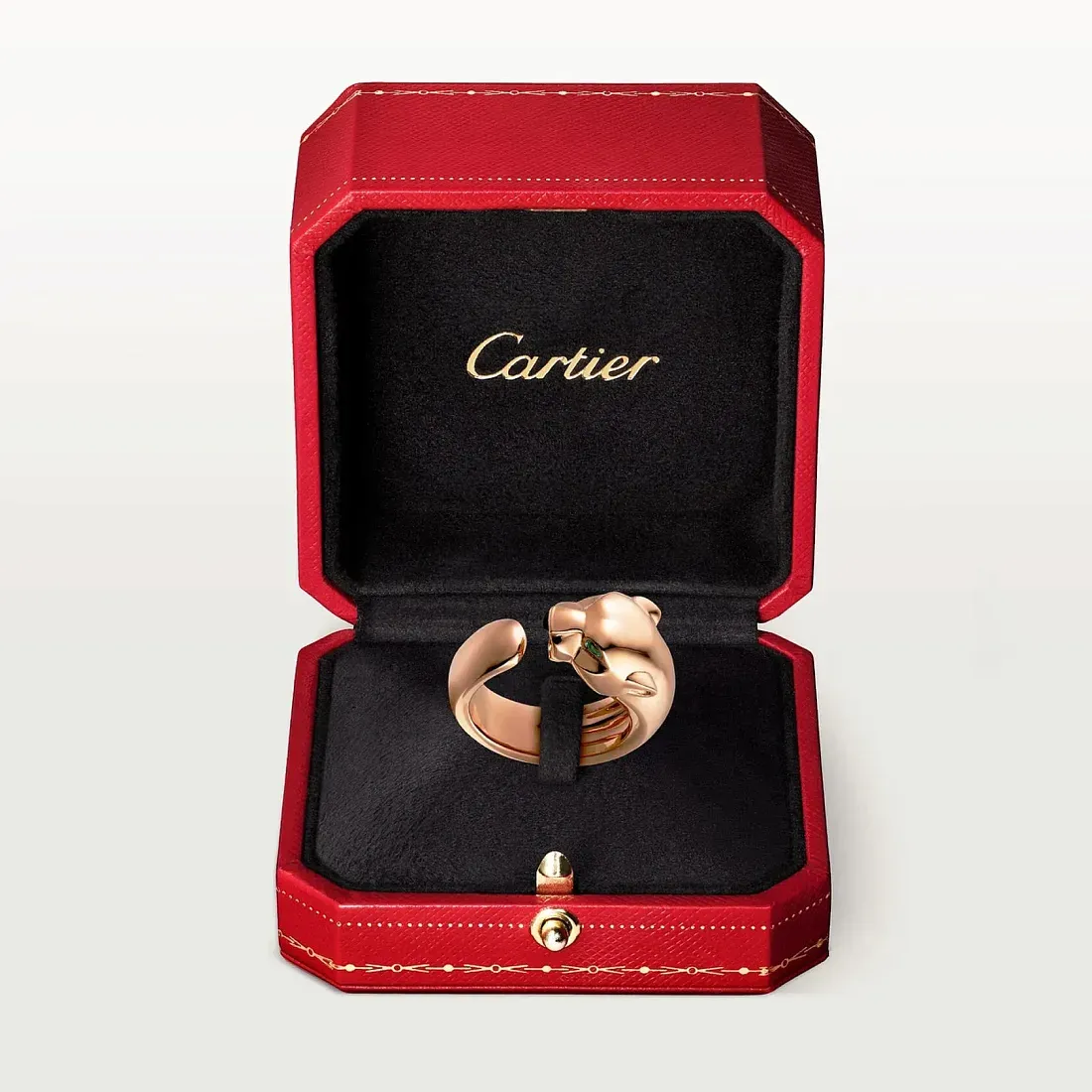 Cartier Кольцо средняя модель Panthere de Pink Gold - фото 4