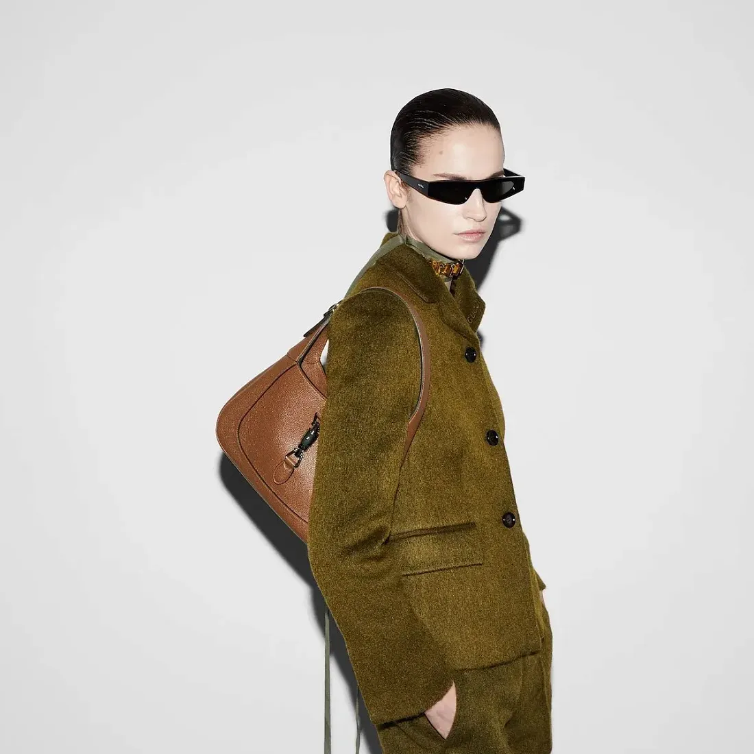 Gucci Сумка Jackie 1961 на плечо Cuir - фото 2