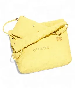 Chanel Сумка Mini 22 Jaune Denim - фото 4