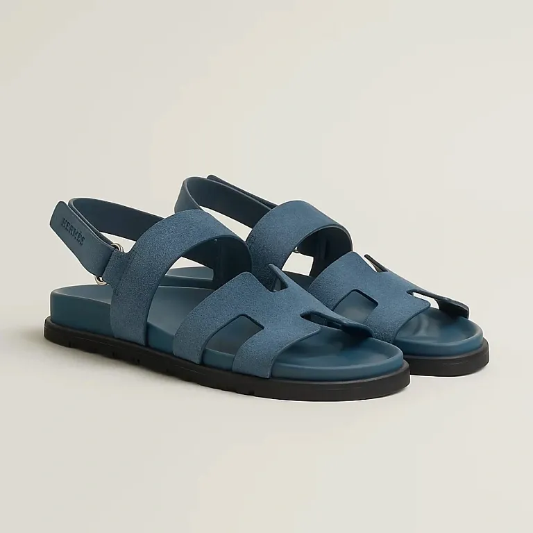 Босоножки Genius Hermes Bleu Turquin - фото 1