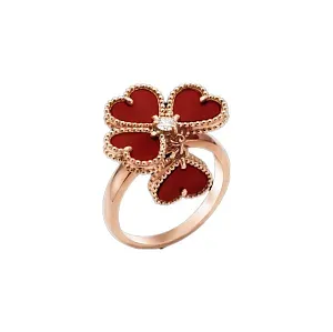Van Cleef & Arpels Кольцо Sweet Hearts - фото 1