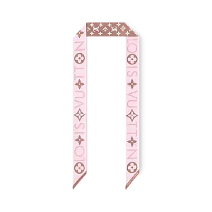 Louis Vuitton Шелковая лента Monogram Infinity BB Rose Poudre - фото 1