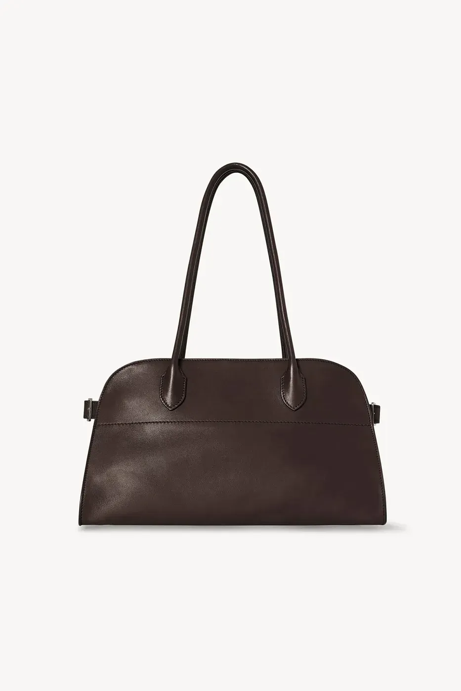 The Row Сумка Margaux Shoulder 12 из кожи Black - фото 3