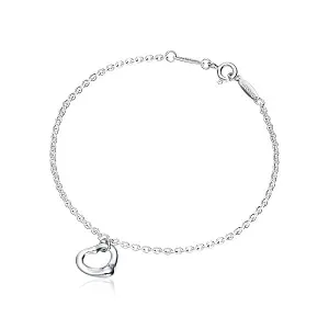 Tiffany & Co. Браслет Open Heart bracelet in 925 thousandths silver 11mm - фото 1