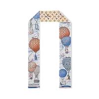 Louis Vuitton Шелковая лента Up And Away Bleu Clair - фото 1