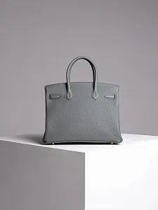 Hermès Cумка Birkin 30 Vert Amande Togo Gold Hardware - фото 4
