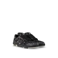 Louis Vuitton Кроссовки LV Trainer Black - фото 1