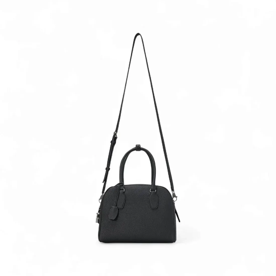 The Row Сумка India 10 Black из кожи Black - фото 4