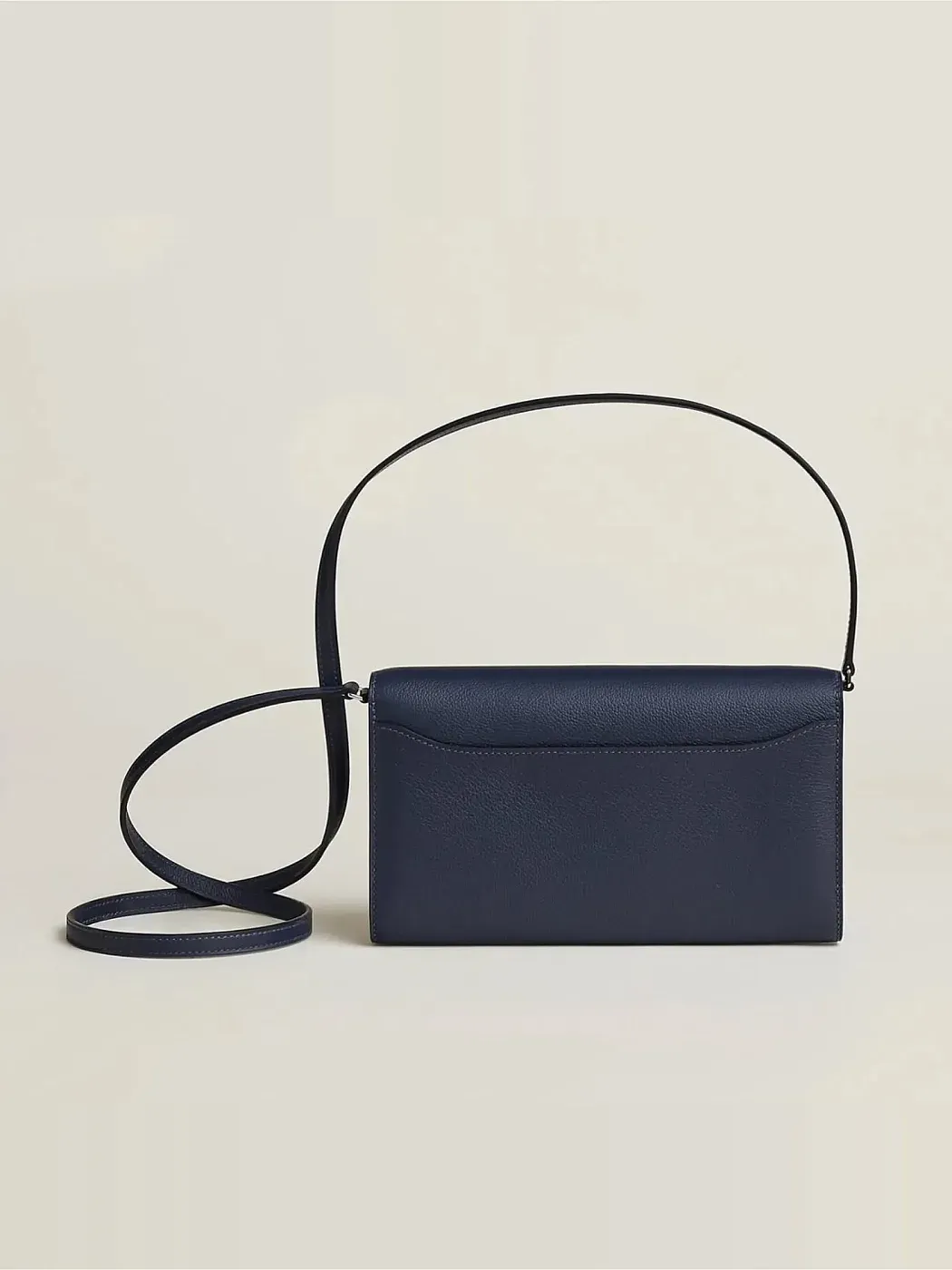 Hermès Кошелек Constance To Go Bleu Nuit Evercolor Palladium Hardware - фото 2