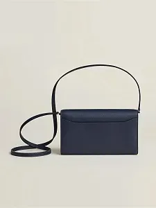 Hermès Кошелек Constance To Go Bleu Nuit Evercolor Palladium Hardware - фото 2