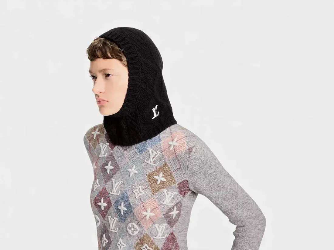 Louis Vuitton Балаклава LV Black - фото 2