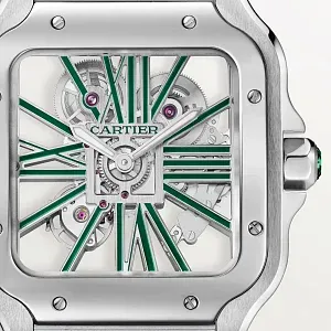 Cartier Часы Santos de skeleton watch Men - фото 4