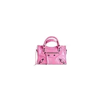 Balenciaga Сумка Le City мини формата Glossy Pink - фото 1