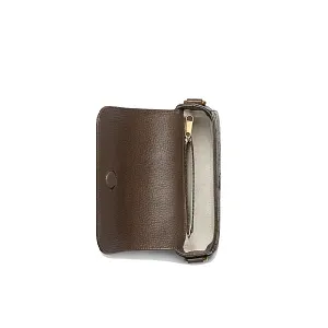 Gucci Мини-сумка на плечо Ophidia Beige / Ebony - фото 3
