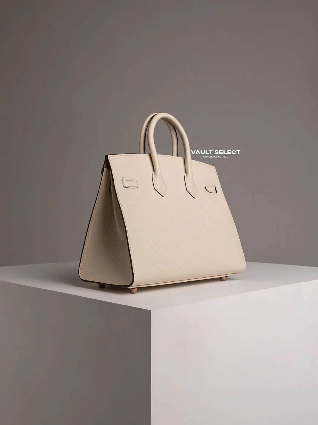 Hermès Сумка Birkin 25 Craie Orange Poppy HSS Epsom Gold Hardware - фото 8