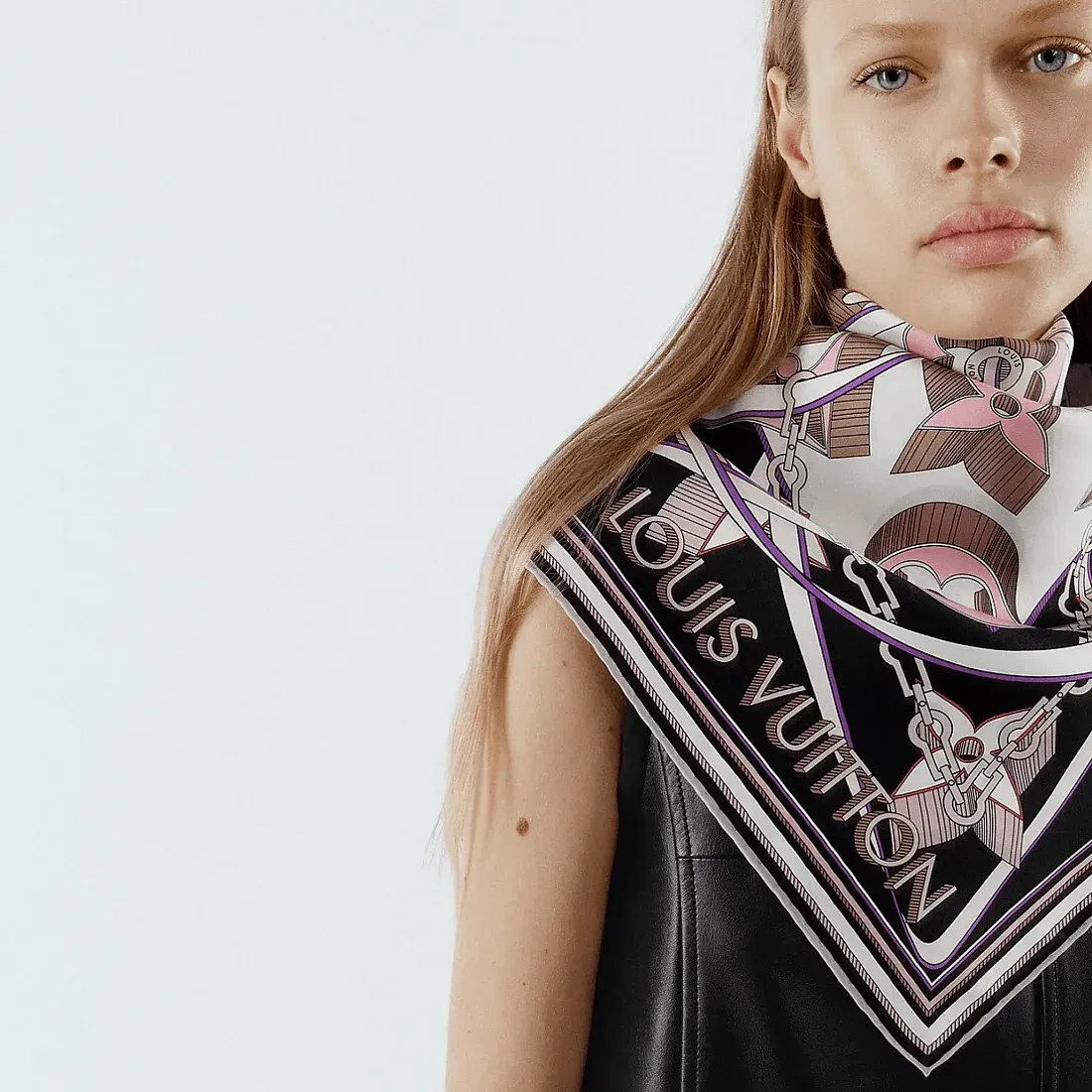 Louis Vuitton Платок-каре 90 Ultimate 3D Black - фото 2