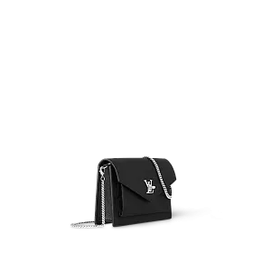 Louis Vuitton Клатч на цепочке Mylockme Black - фото 3