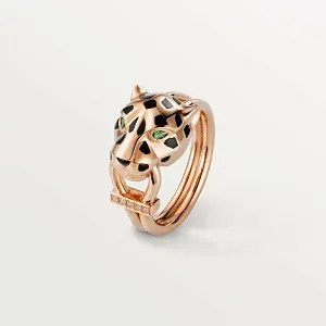 Cartier Кольцо с бриллиантами Panthere de Pink Gold - фото 1