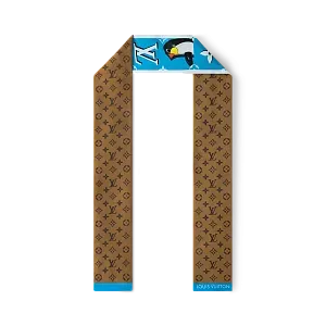 Louis Vuitton Шелковая лента Animogram Pingoo - фото 3