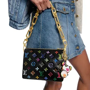 Louis Vuitton Брелок для ключей Superflat Panda TM x - фото 2