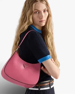 Prada Сумка Cleo brushed leather shoulder - фото 2