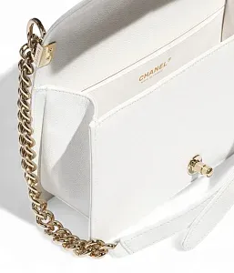 Chanel Сумка Boy White - фото 3