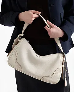 Prada Большая сумка Aimee Chalk White - фото 2