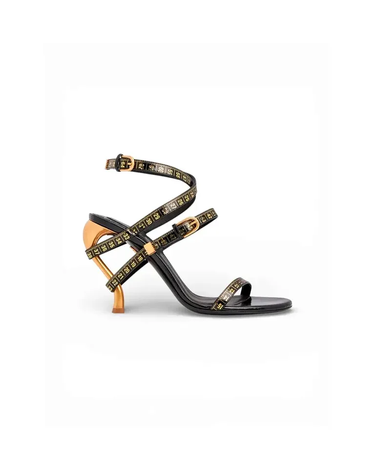 Босоножки Talon S Metre Ruban Schiaparelli - фото 1