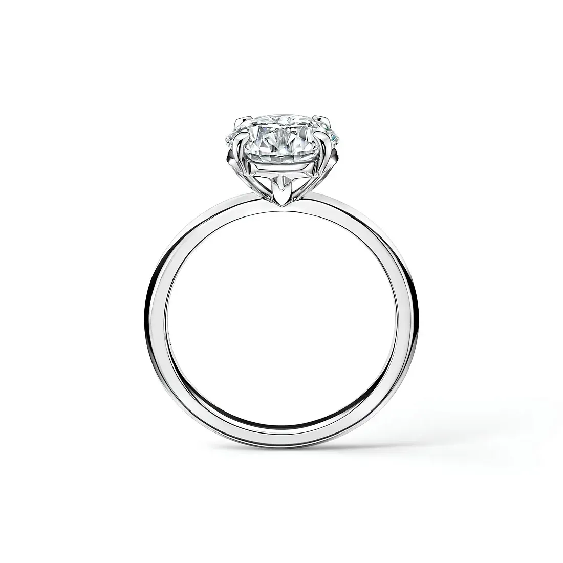 Tiffany & Co. Помолвочное кольцо True Engagement Ring with a Round Brilliant Diamond - фото 5