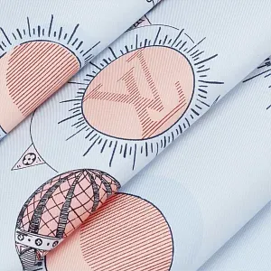 Louis Vuitton Платок-каре Eclipse 90 Bleu Clair - фото 4