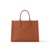 Louis Vuitton Сумка-тоут Cabas Onthego MM Cognac - фото 1