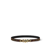Louis Vuitton Двухсторонний ремень Circle Prime 20 мм Black - фото 1