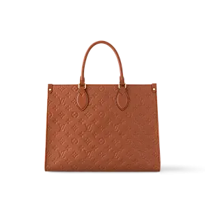 Louis Vuitton Сумка-тоут Cabas Onthego MM Cognac - фото 1