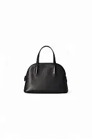 The Row Сумка Medium Ingrid Deep Brown из кожи Black - фото 1