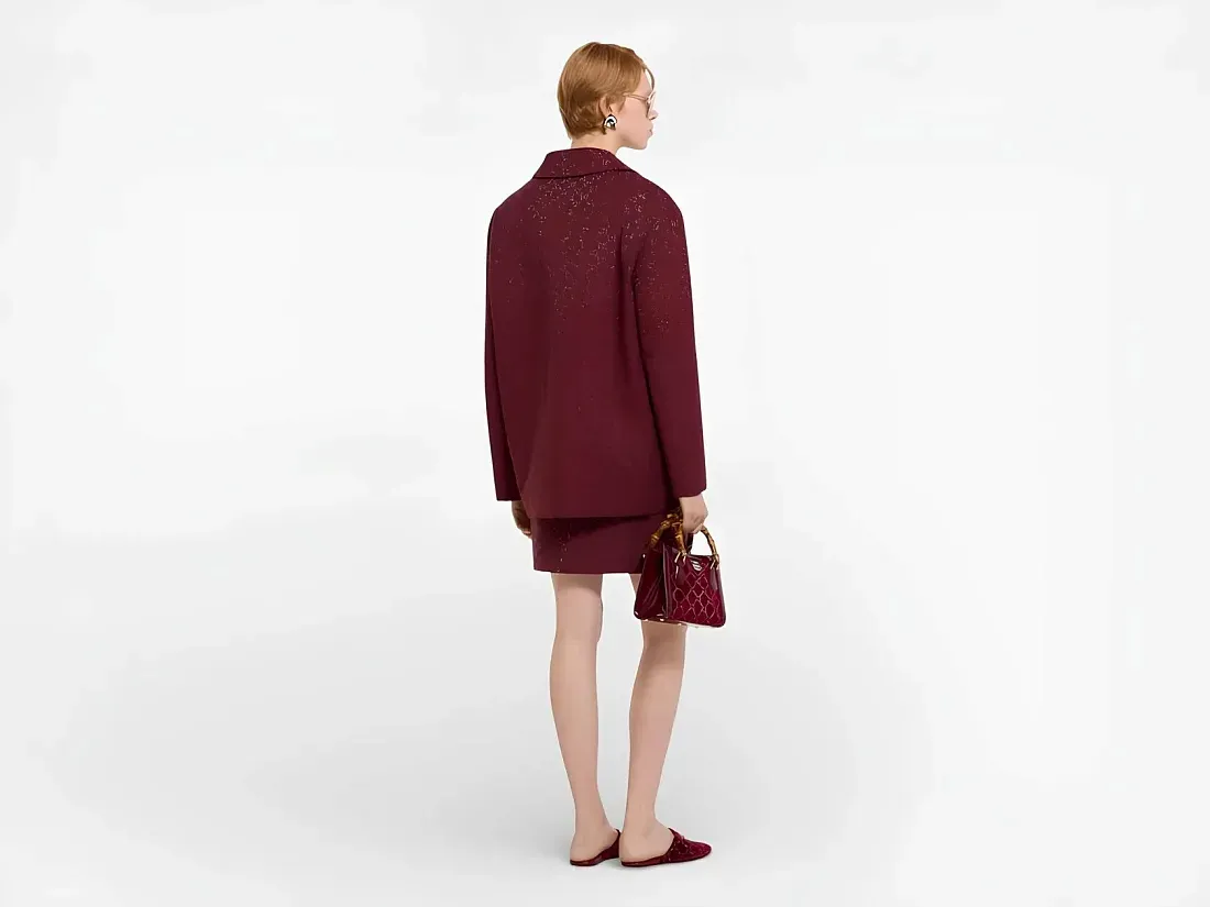 Gucci Курта Rosso Ancora - фото 3