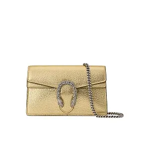 Gucci Мини-сумка Dionysus Gold Lame - фото 1