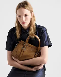 Prada Большая сумка-тоут Caramel - фото 2