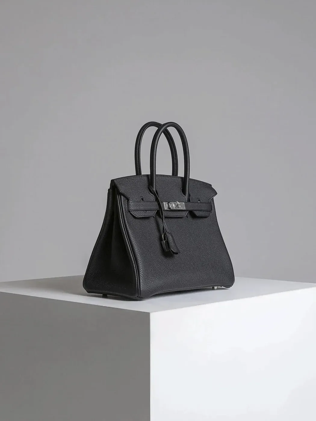 Hermès Cумка Birkin 30 Black Togo Palladium Hardware - фото 4
