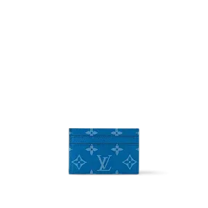 Louis Vuitton Кардхолдер Cartes Double Blue - фото 1