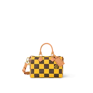 Louis Vuitton Сумка Speedy 25 с плечевым ремнем Jaune Mat - фото 1